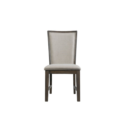 Grady - Slat Back Side Chair (Set of 2) - Dark Walnut