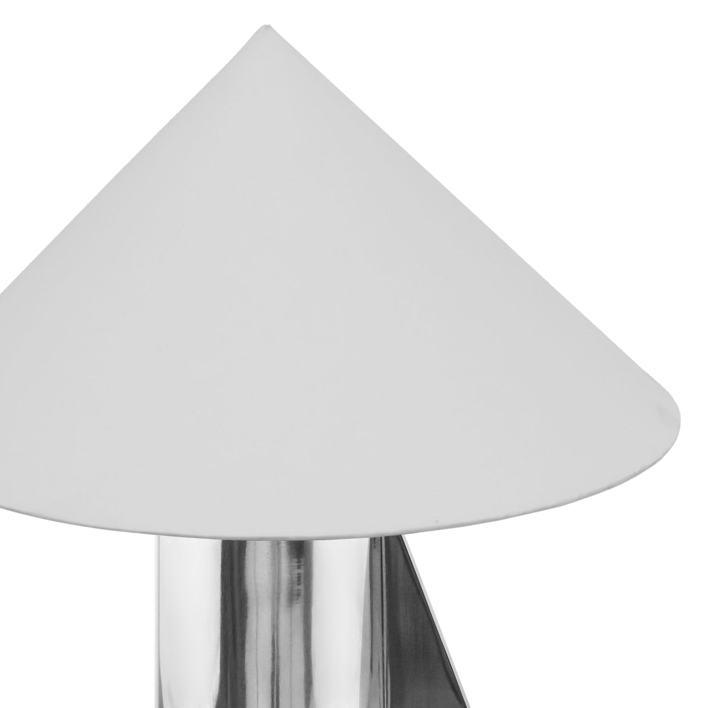 Geo - Angled Table Lamp - Chrome