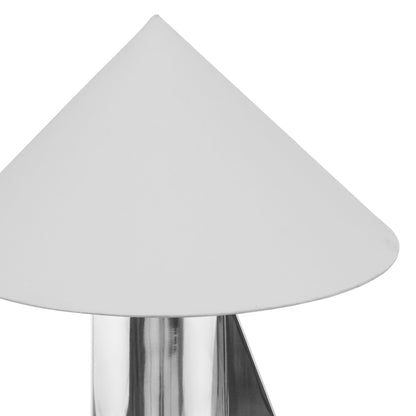 Geo - Angled Table Lamp - Chrome