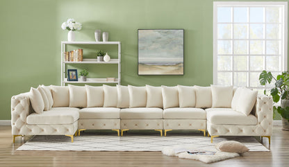 Tremblay - Modular Sectional 7 Piece - Cream