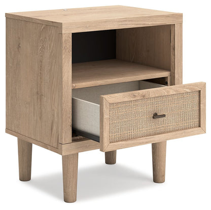 Cielden - One Drawer Night Stand - Two-Tone