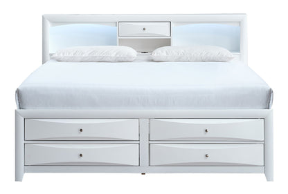Glory Furniture - Marilla - Storage Bed With Lighting