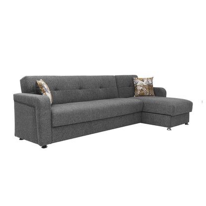Ottomanson Harmony - Upholstered Convertible Sectional With Storage