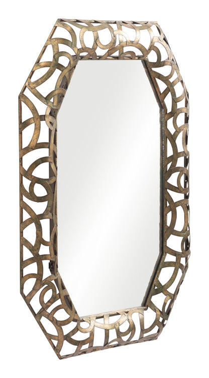 Kin - Mirror - Antique Gold