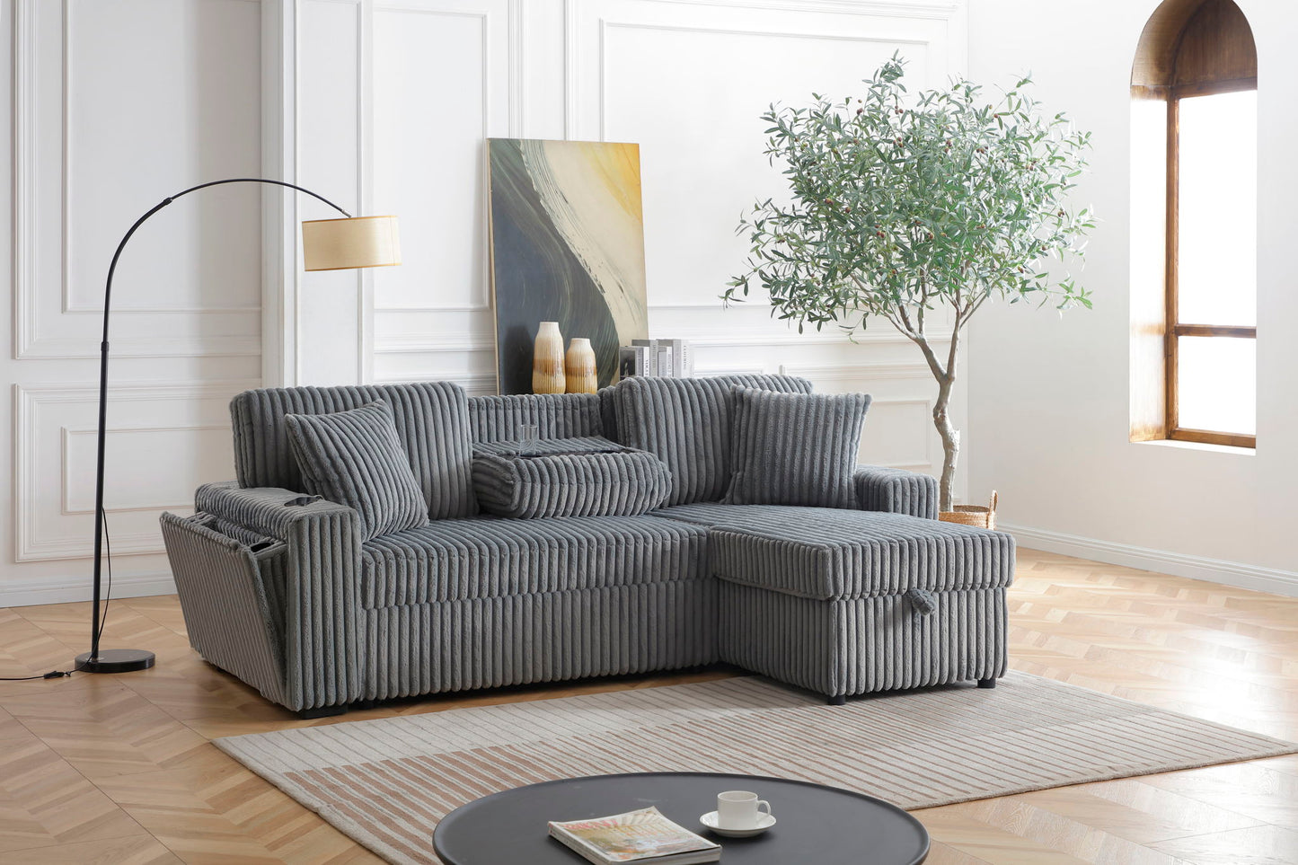 Glory Furniture - Connie - Sofa Bed Chaise