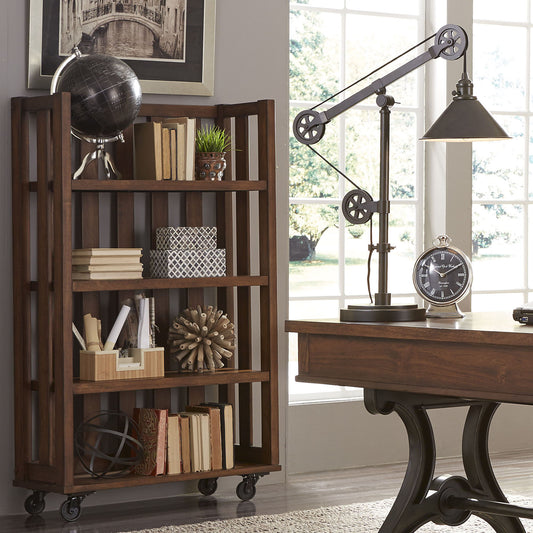 Arlington House - Open Bookcase - Dark Brown