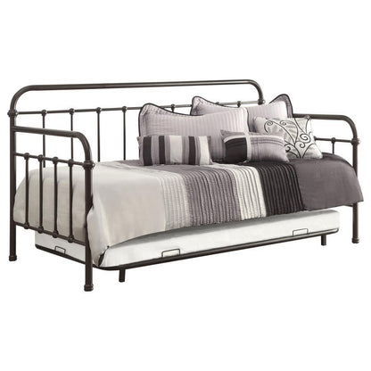 Livingston - Daybed With Trundle - Dark Bronze