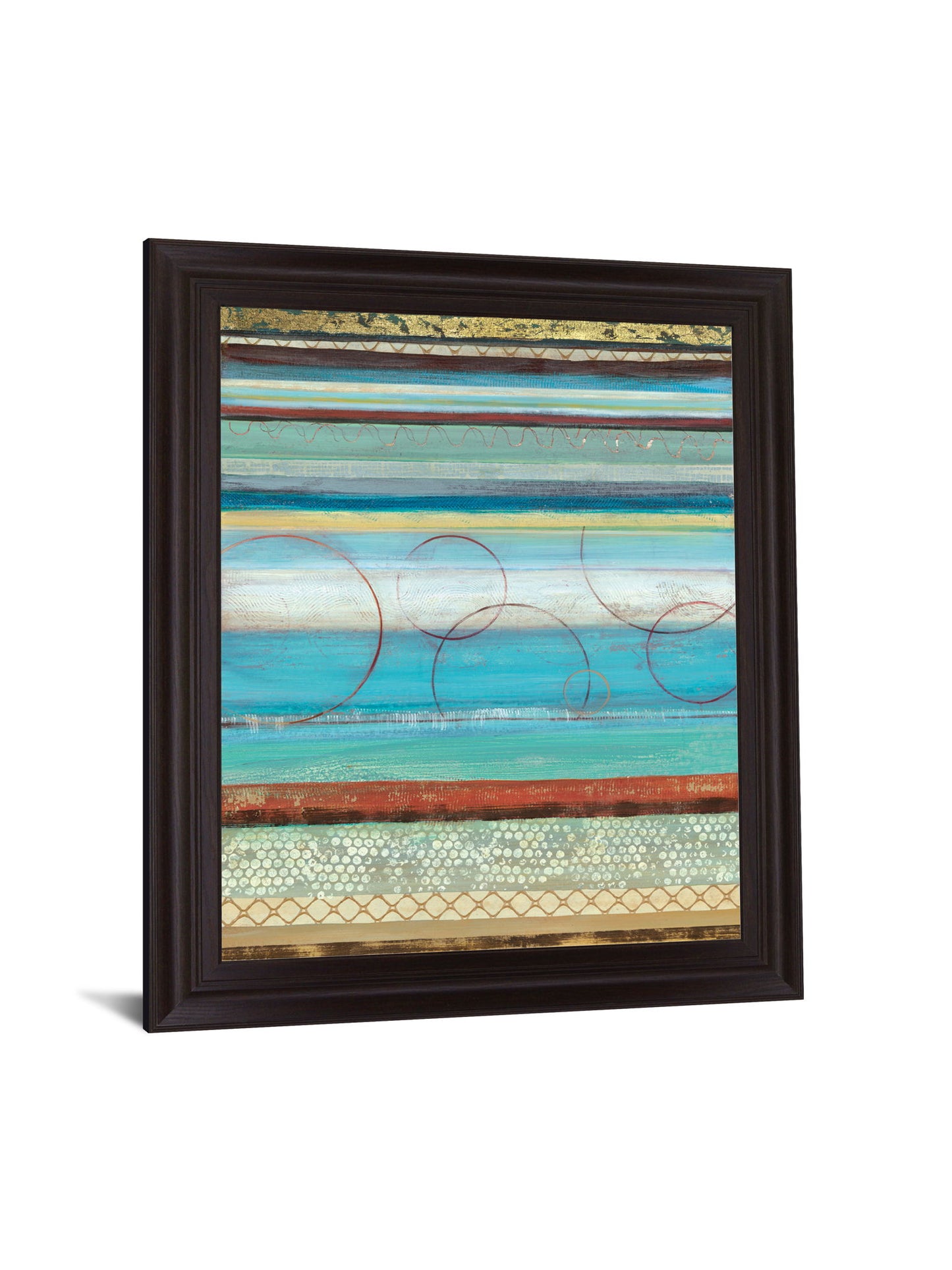 Azure Rhythm - 28" x 34" Framed Wall Art