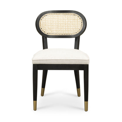 Cosette - Dining Chair - Black / Cream