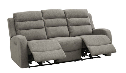 Avanti - PU Power Motion Sofa With Power Motion Head Recliner