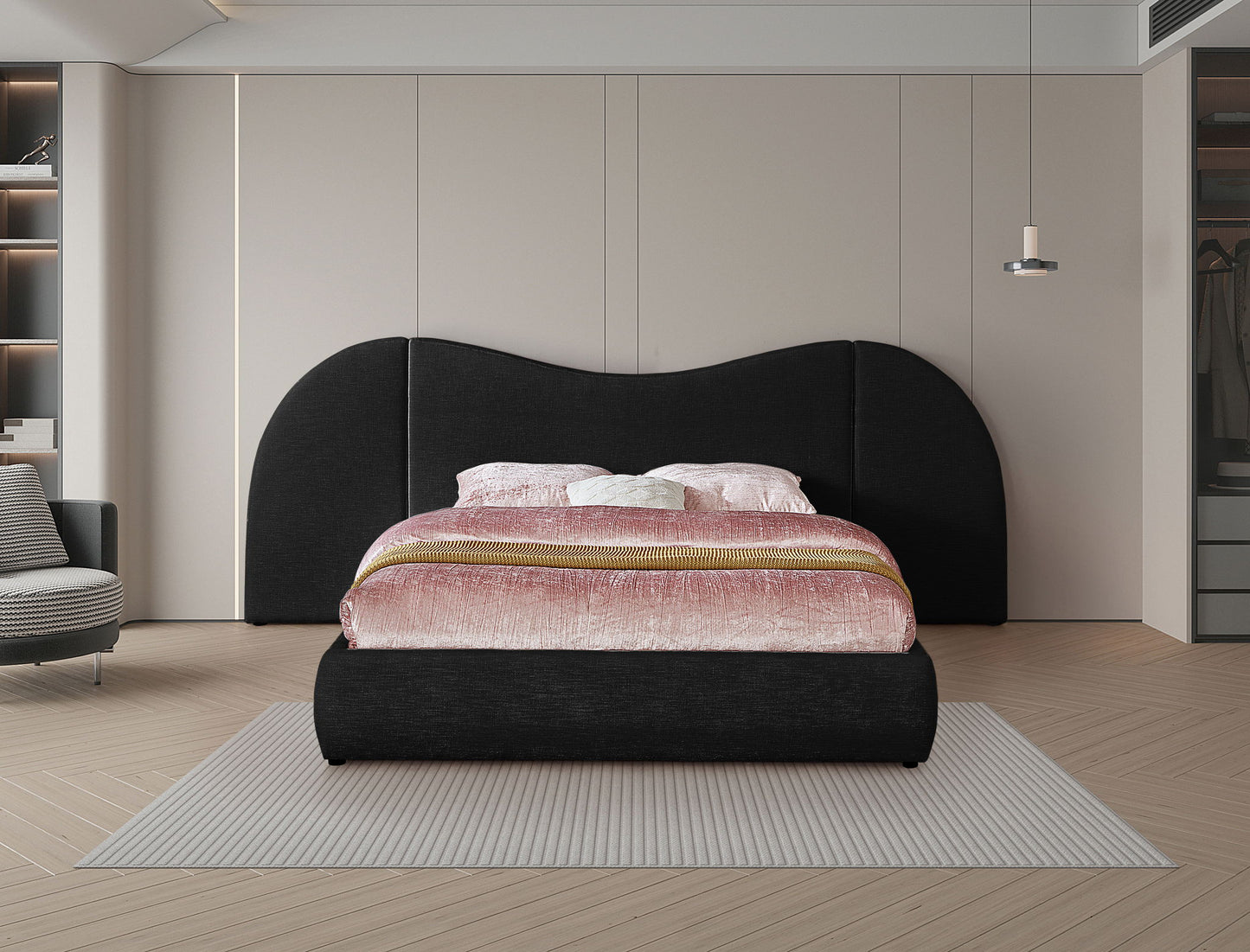 Everest - Linen Fabric Bed