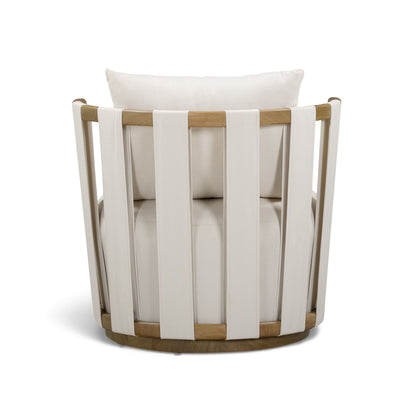 Paolo - Fabric Outdoor Accent Chair - Cream