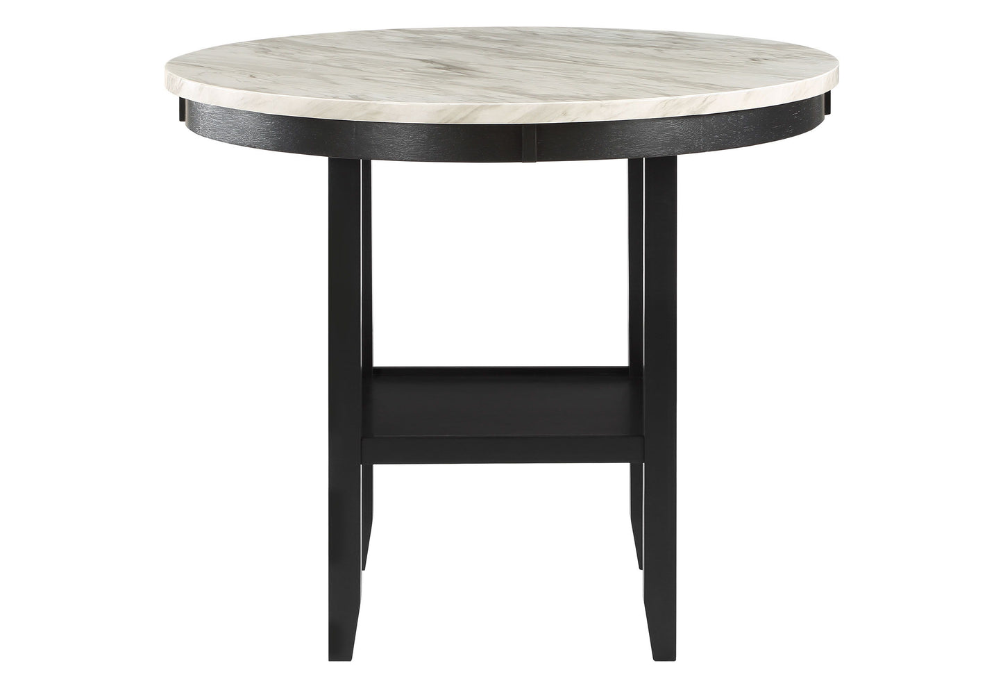 D40011 Bar Table And Four D1622 Bar Stools - Dark Gray