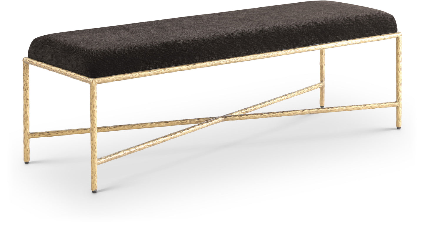 Valley - Bench With Gold Frame