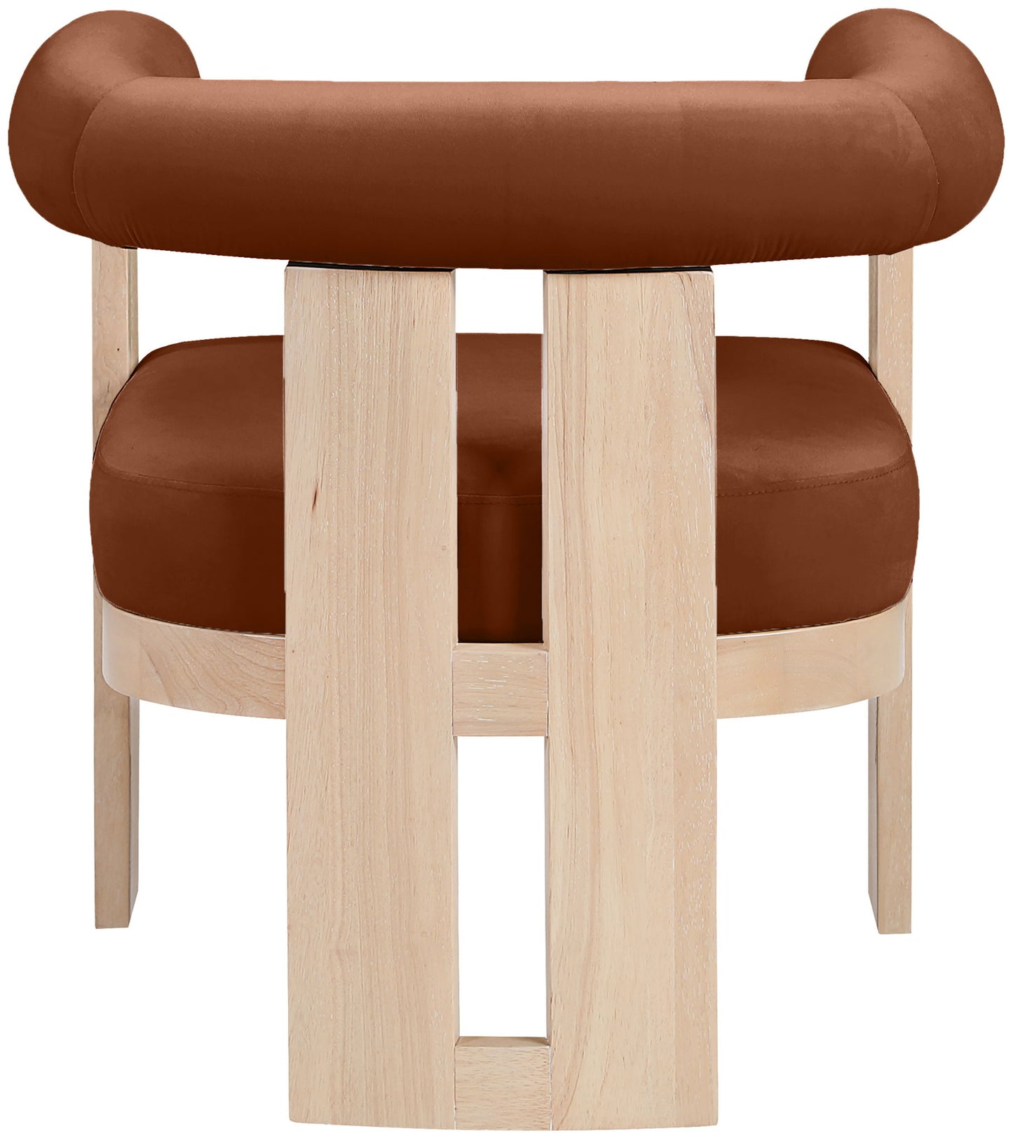 Arienzo - Performance Fabric Upholstered Accent Chair - Natural Base