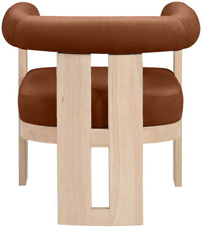 Arienzo - Performance Fabric Upholstered Accent Chair - Natural Base