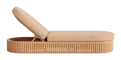 Sakina - Chaise Lounge - Brown