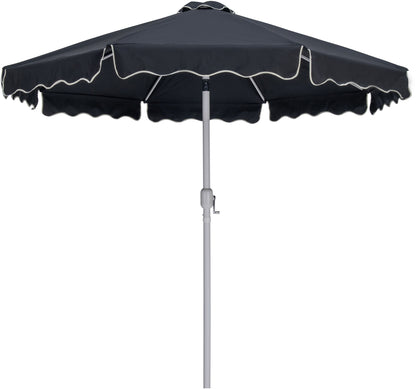 Amalfi - Aluminum Patio Umbrella - Light Brown Base / White Pole