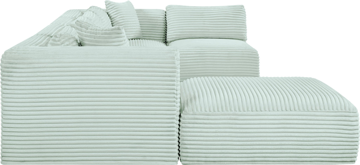 Shaggy - 6 Piece Modular U-Shaped Sectional