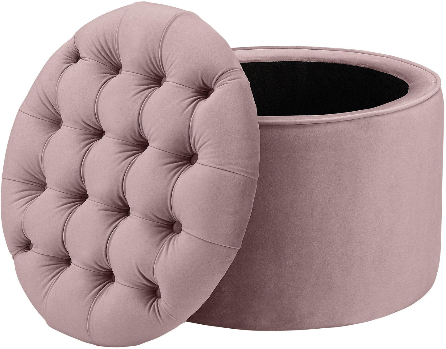 Queen - Velvet Storage Ottoman