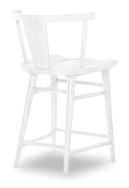 XXX's And OOO's - Counter Height Splat Back Chair (Set of 2)