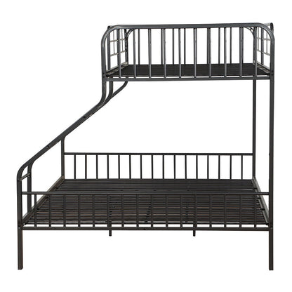 Caius - Twin Long/Queen Bunk Bed - Gunmetal