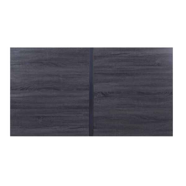 Nakula - Dining Table - Gray Oak & Black Finish