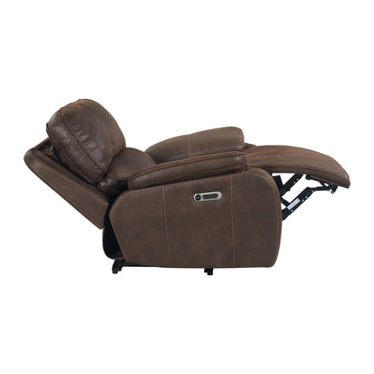 Atlantis - Power Motion Recliner With Power Head Recliner - Heritage Coffee