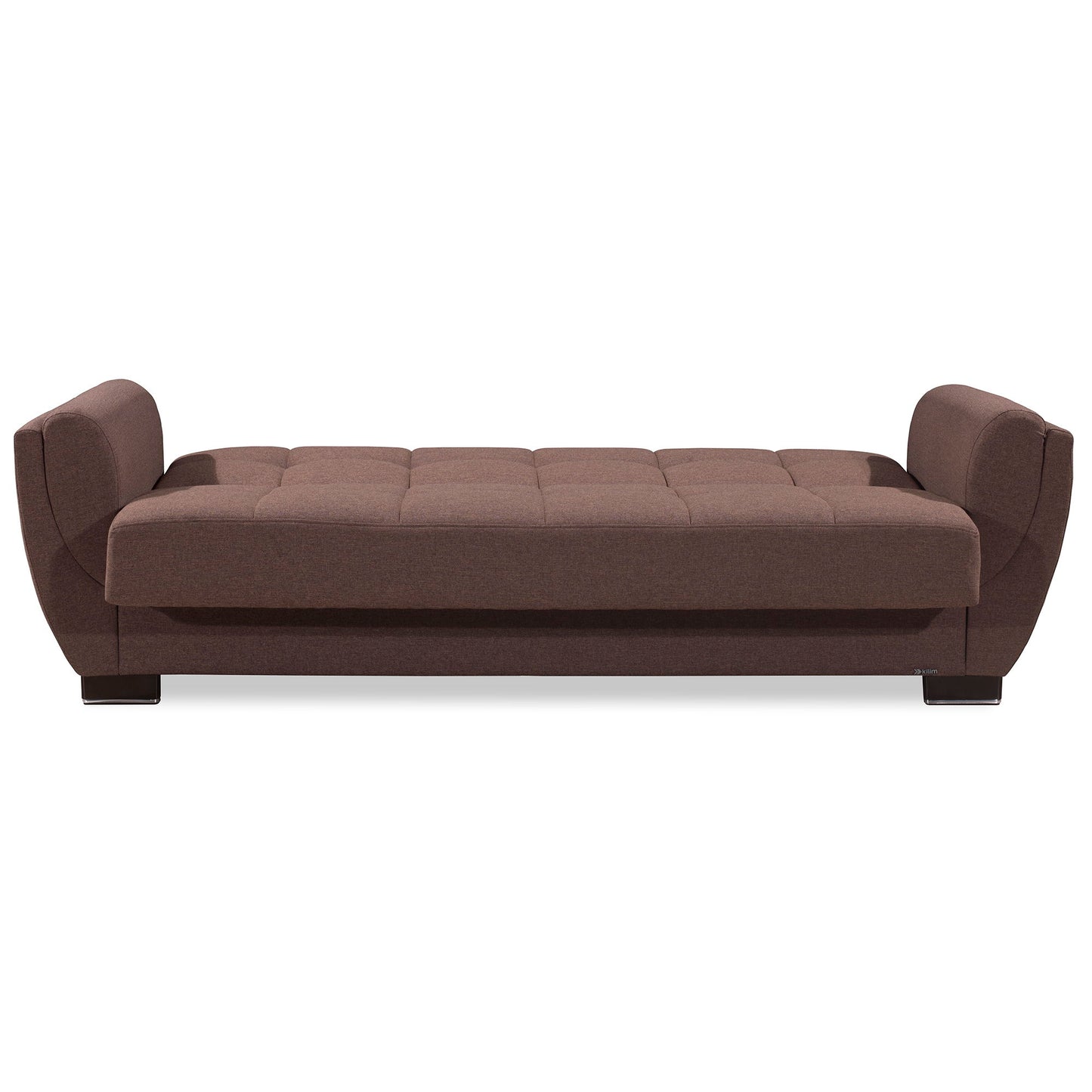 Ottomanson Armada Air - Convertible Sofabed With Storage - Light Brown