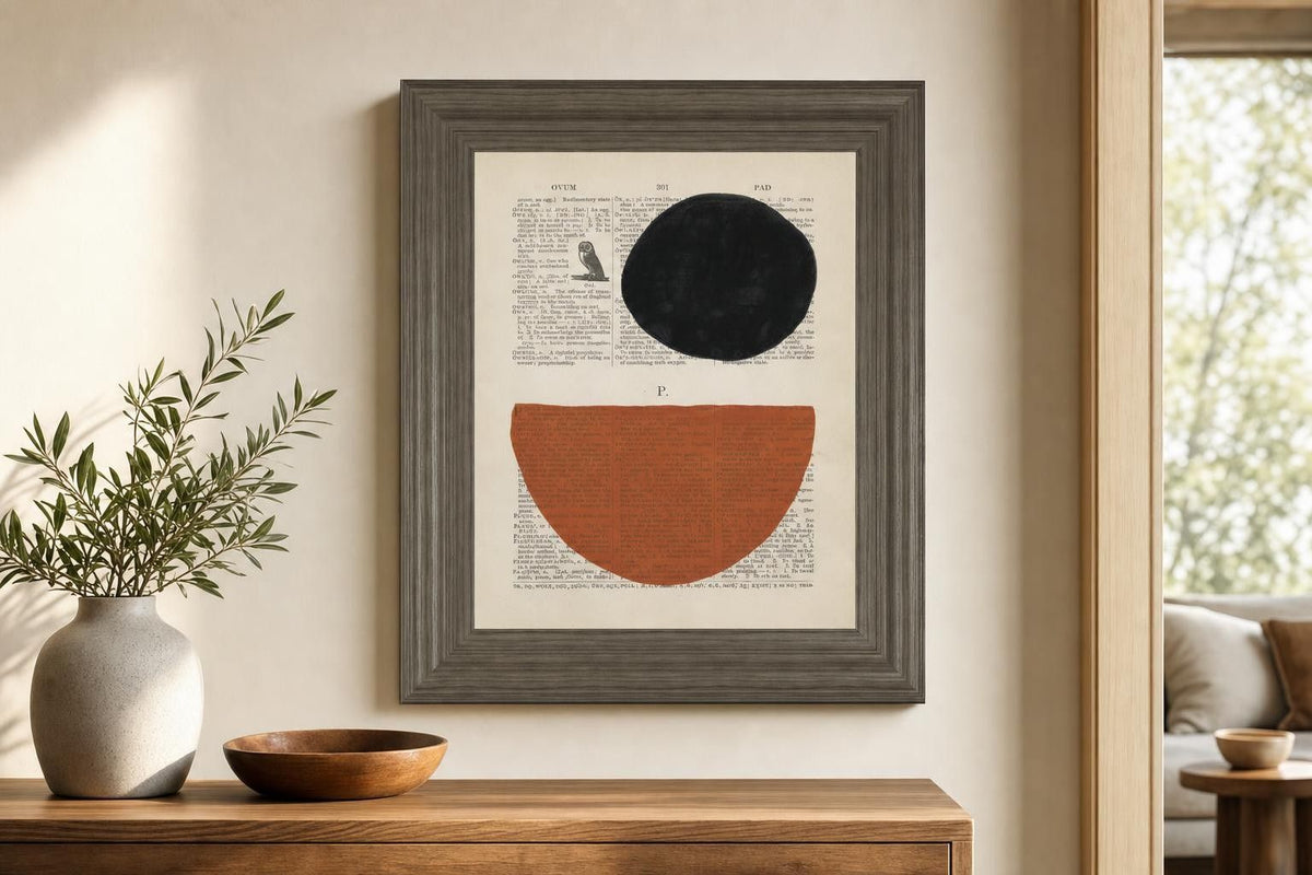 22x26 Modern Definition V By Renee W. Stramel - Light Brown