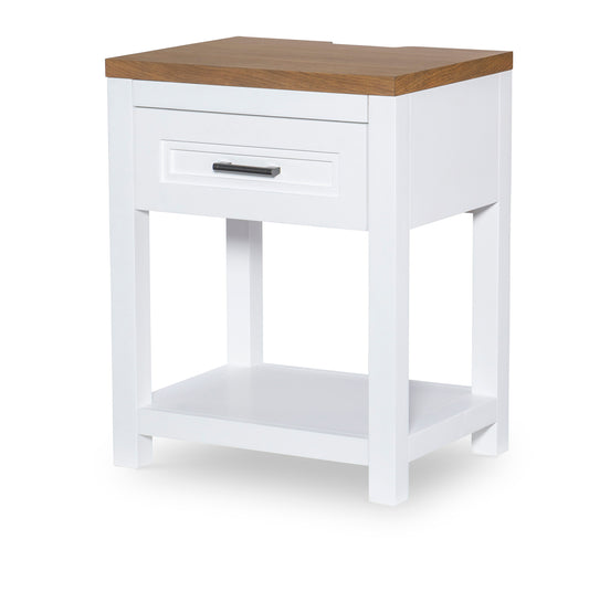 Franklin - Open Nightstand - White