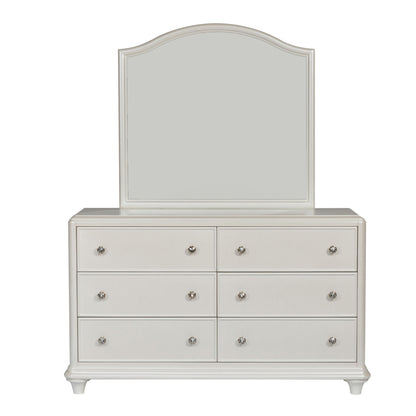 Stardust - Dresser & Mirror - White