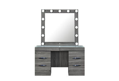 Lexi - Vanity With Speaker - Gray