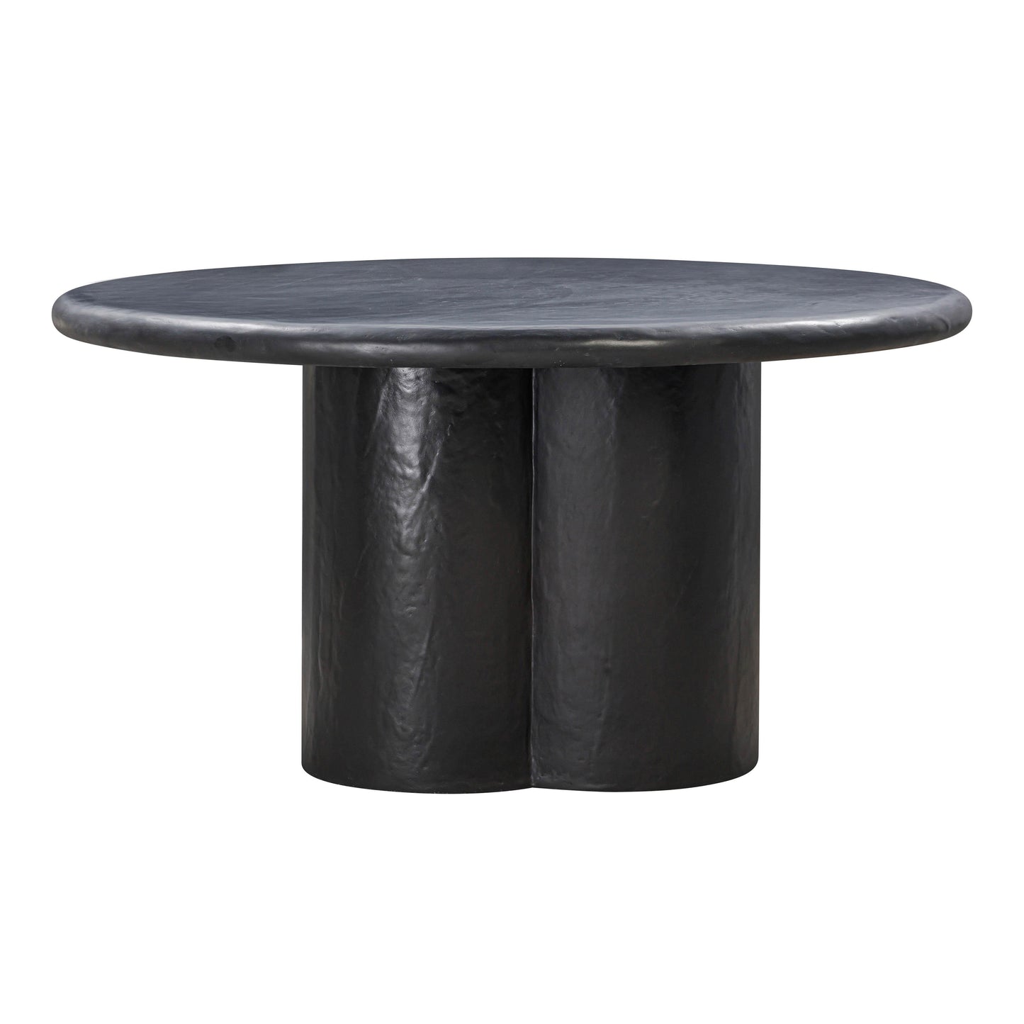 Elika - Faux Plaster Round Dining Table