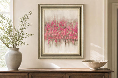 22x26 Crossing Abstract I By DanMeneely - Pink