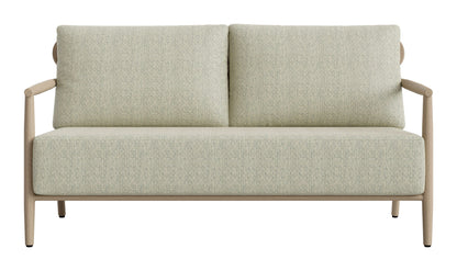 Sora - Loveseat - Green / Brown