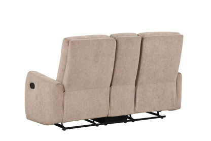 Paterson - Loveseat With Console - Beige