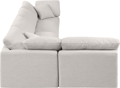 Indulge - Linen 5 Piece Modular Sectional