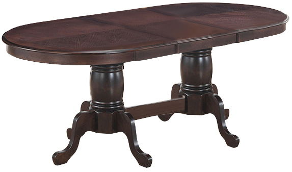 Lakewood - 7 Piece Dining Room Set - Dark Brown