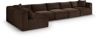 Shaggy - 6 Piece Modular Sectional