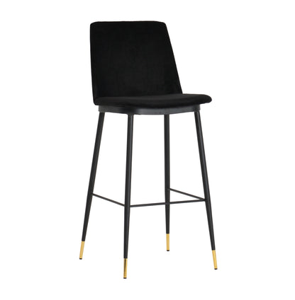 Evora - Velvet Counter Stool (Set of 2)