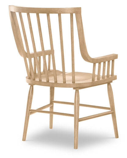 XXX's And OOO's - Windsor Arm Chair (Set of 2)