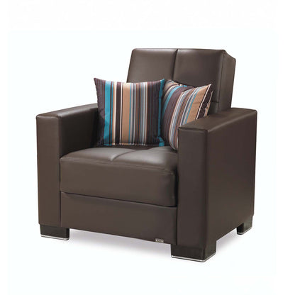Ottomanson Armada - Upholstered Convertible Armchair With Storage