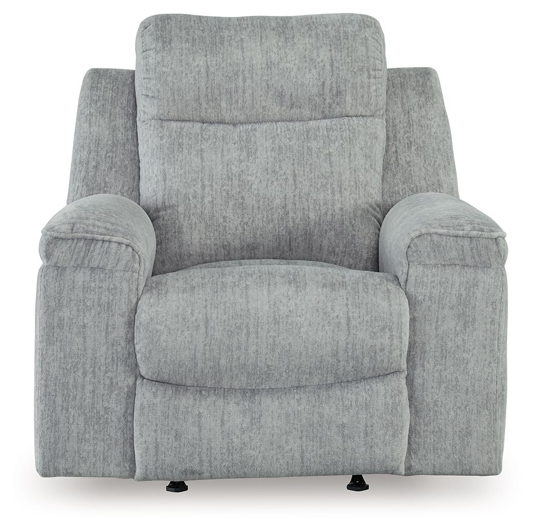 Buntington - Pewter - Rocker Recliner