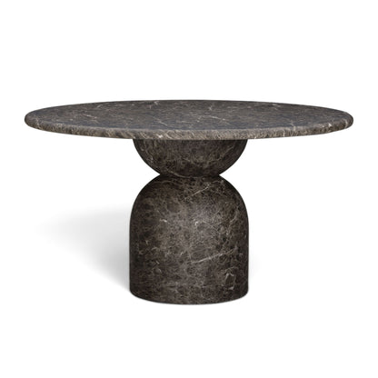 Cynthia - Indoor / Outdoor Dining Table - Dark Emperador Marble