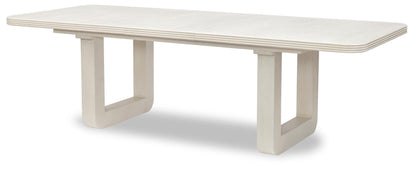 Maren - Double Pedestal Dining Table With Leaf