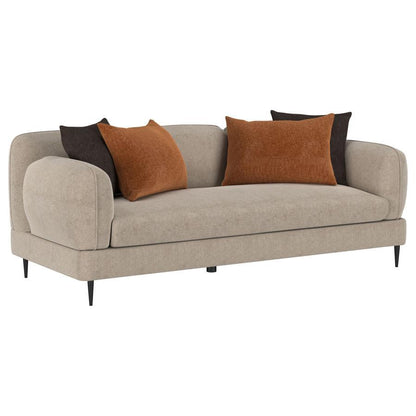 Jade - 2 Piece Chenille Upholstered Sofa Set