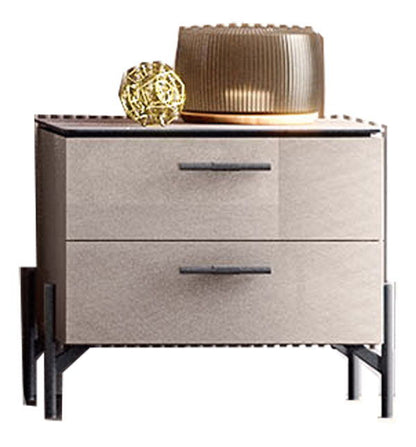 Silvia - Nightstand - Beige