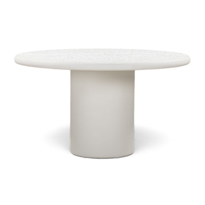 Billy - 54" Terrazzo Dining Table - Cream