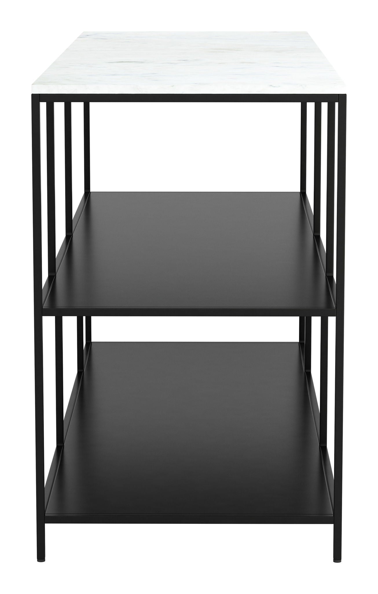 Singularity - Console Table - White & Black